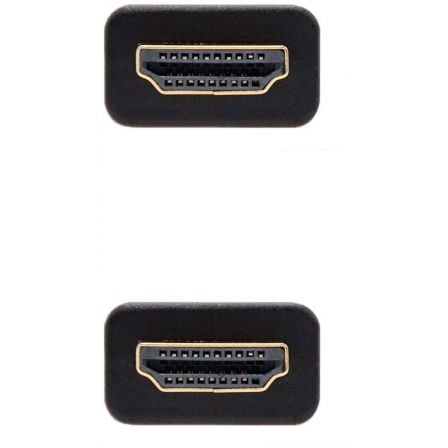 Cabo HDMI 2.0 4K Nanocable 10.15.1602/ HDMI Macho - HDMI Macho/ 1.5m/ Preto/ Laranja - Imagem 3