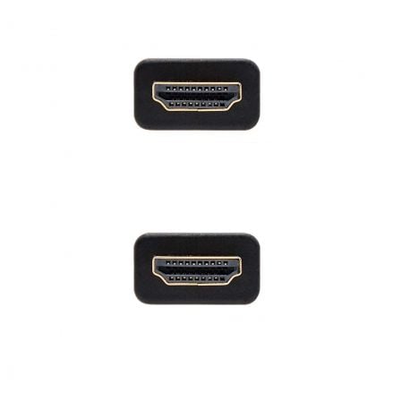 Cabo HDMI 2.0 4K Nanocable 10.15.3702/ HDMI Macho - HDMI Macho/ 2m/ Preto/ Azul - Imagem 3