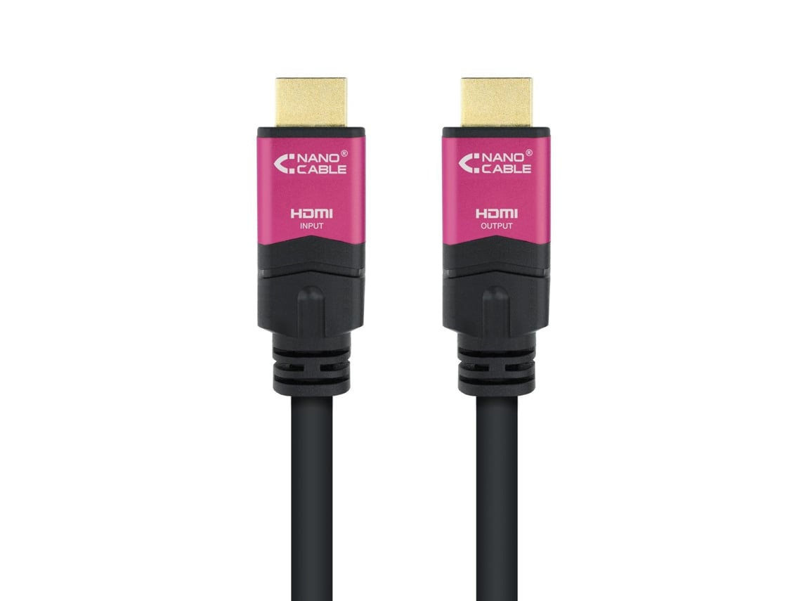 Cabo HDMI 2.0 4K Nanocable 10.15.3715/ HDMI Macho - HDMI Macho/ 15m/ Preto - Imagem 2