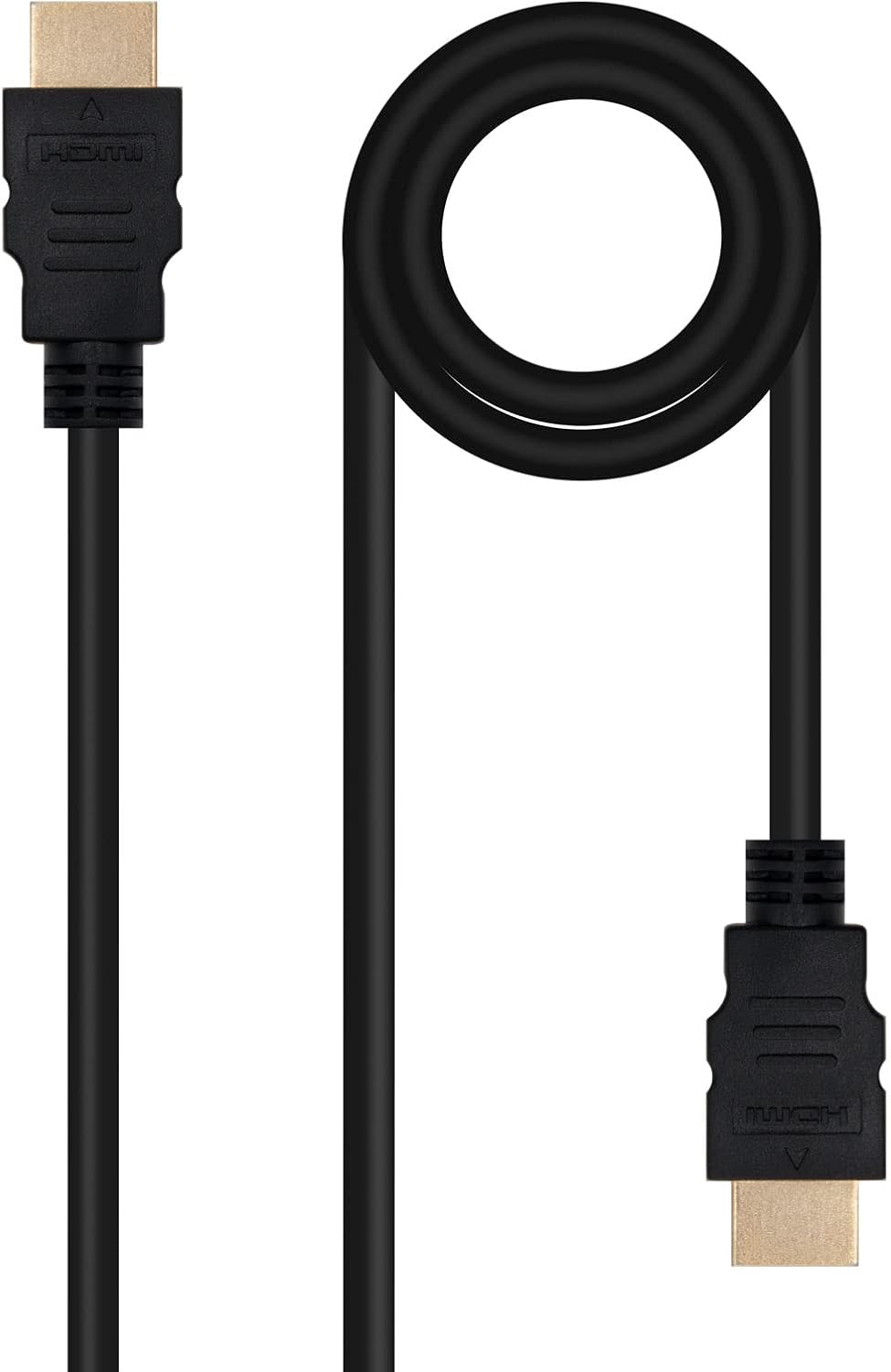 Cabo HDMI 2.0 4K Nanocable 10.15.3802/ HDMI Macho - HDMI Macho/ 2m/ Preto
