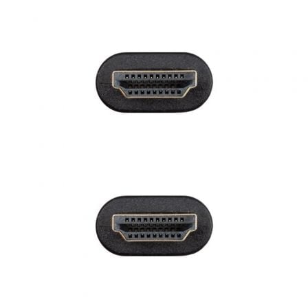 Cabo HDMI 2.0 4K CCS Nanocable 10.15.3902/ HDMI Macho - HDMI Macho/ 2m/ Preto - Imagem 3