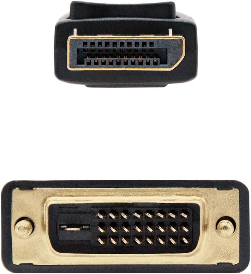 Cabo Conversor Nanocable 10.15.4502/ DisplayPort Macho - DVI Macho/ 2m/ Preto - Imagem 3