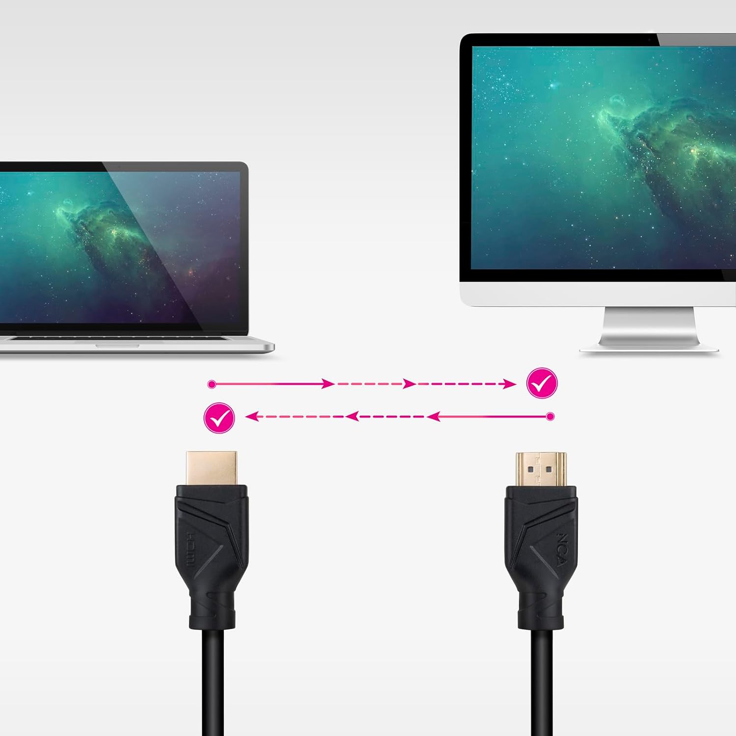 Cabo HDMI 2.1 8K Nanocable 10.15.8310/ HDMI Macho - HDMI Macho/ 10m/ Preto - Imagem 5