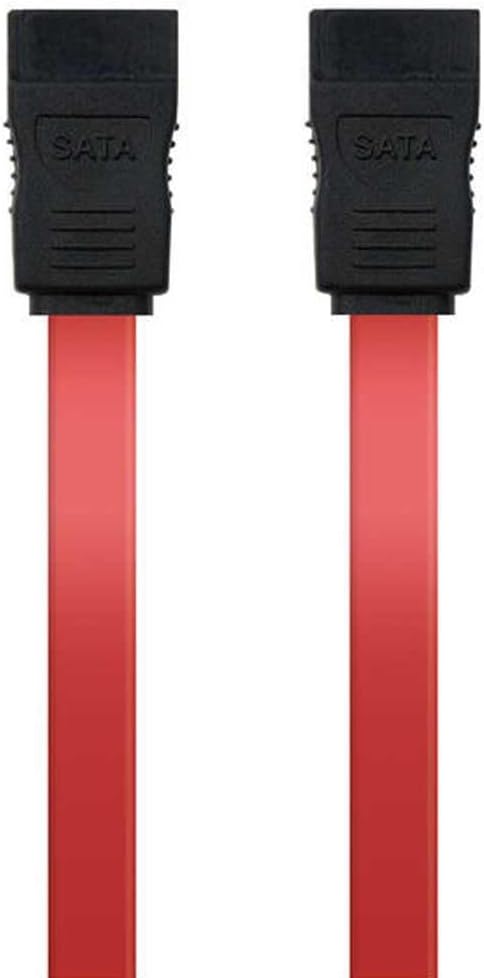 Cabo SATA Nanocable 10.18.0101-OEM/ SATA Fêmea - SATA Fêmea/ 50cm/ Vermelho - Imagem 2