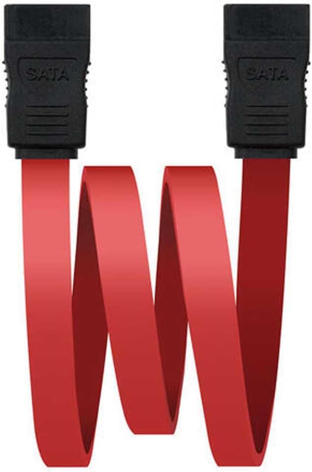 Cabo SATA Nanocable 10.18.0101-OEM/ SATA Fêmea - SATA Fêmea/ 50cm/ Vermelho