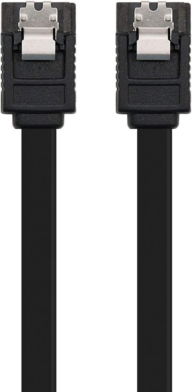 Cable SATA III Nanocable 10.18.1001-BK/ 50cm/ Preto - Imagem 2