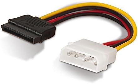 Cabo de Alimentação SATA Nanocable 10.19.0205-OEM/ Molex Macho - SATA Fêmea/ 16cm - Imagem 4