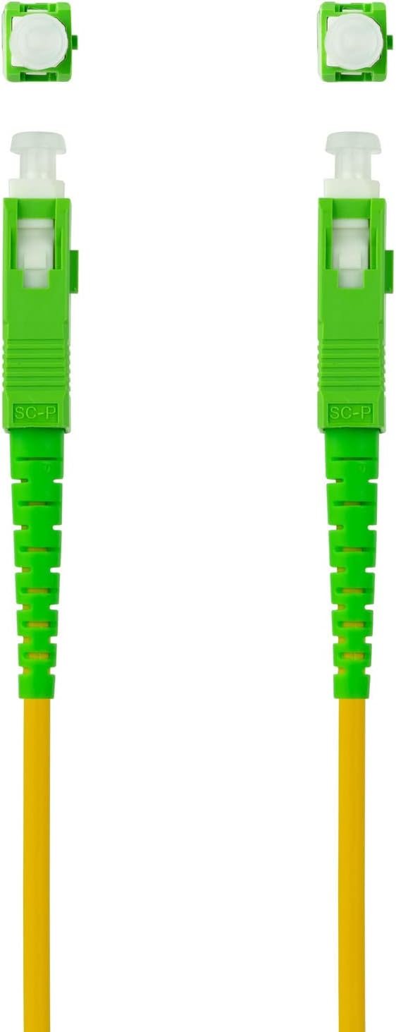 Cabo de Fibra Ótica G657A2 Nanocable 10.20.0003/ LSZH/ 3m/ Amarelo - Imagem 2