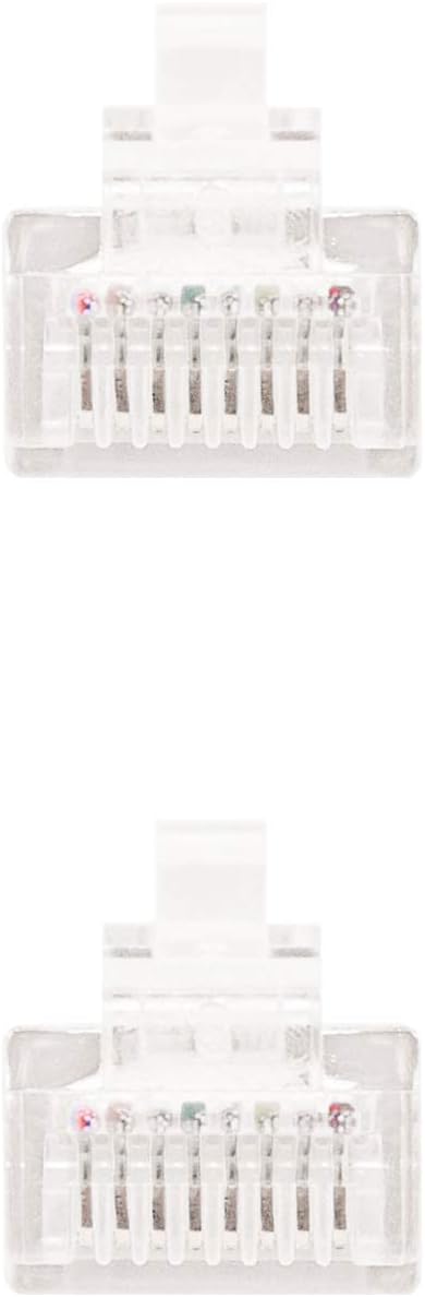 Cabo de Rede RJ45 UTP Nanocable 10.20.0101-W Cat.5e/ 1m/ Branco - Imagem 3