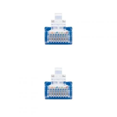 Cabo de Rede Nanocable Cat.5e UTP RJ45 3m Azul - Imagem 2