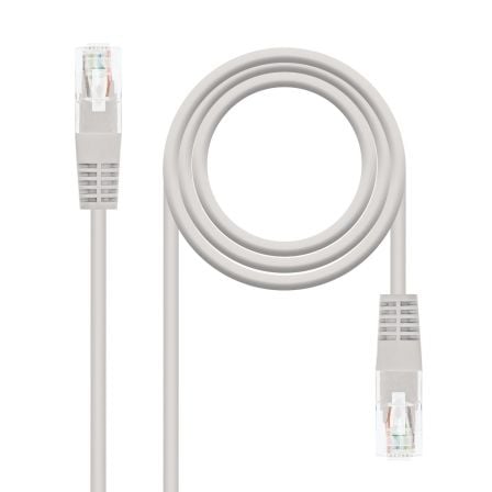 Cabo de Rede RJ45 Nanocable 10.20.0130 Cat.5e UTP 30m Cinzento - Imagem 2