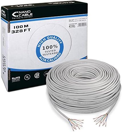 Bobina de Cabo RJ45 UTP Nanocable 10.20.0302-FLEX Cat.5e/ 100m/ Cinzento - Imagem 3