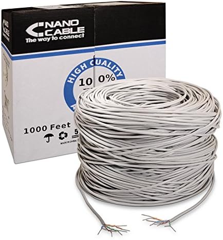 Bobina de Cabo RJ45 UTP Nanocable 10.20.0304 Cat.5e/ 305m/ Cinzento - Imagem 5