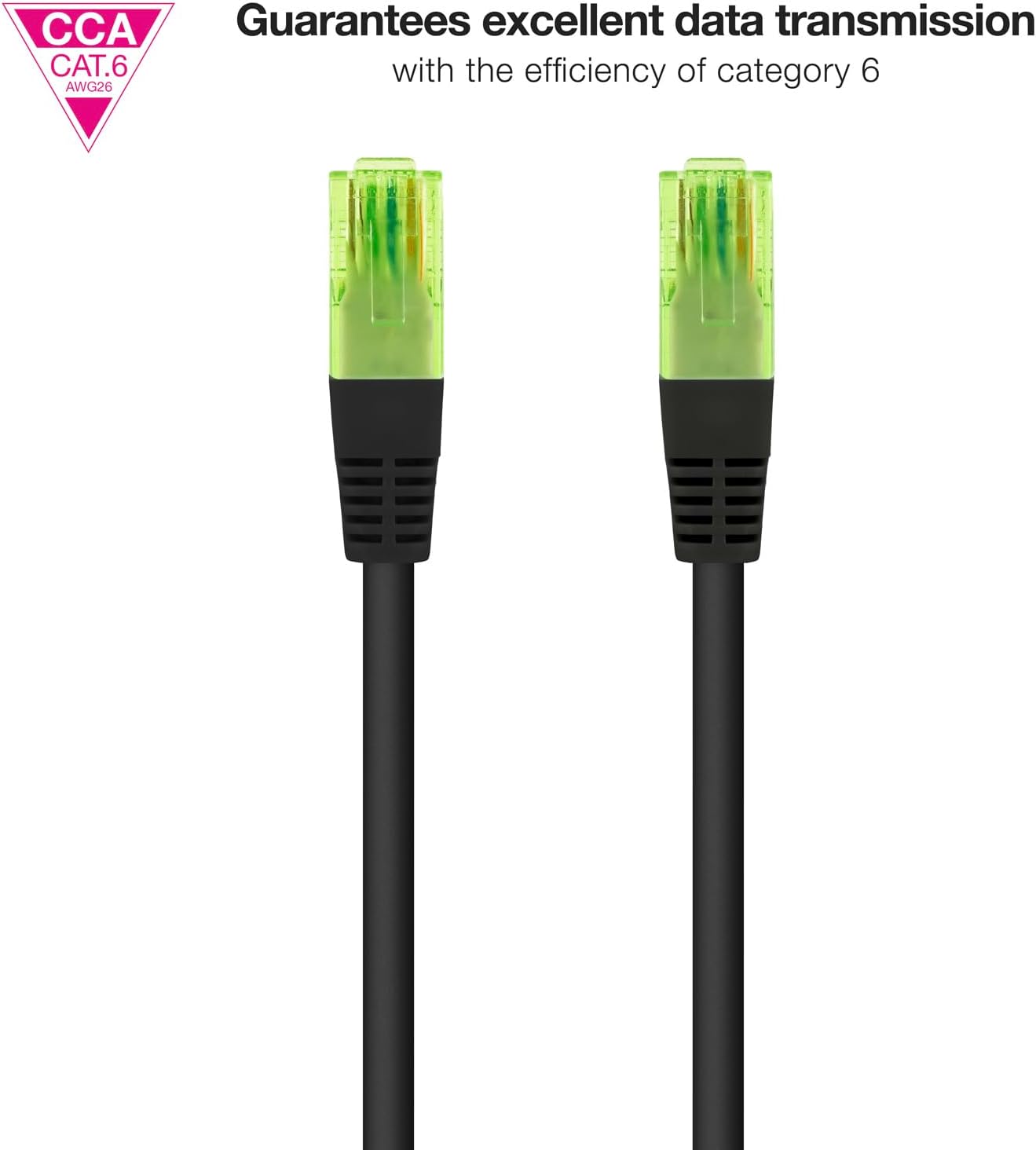 Cabo de Rede RJ45 UTP Nanocable 10.20.1403-BK Cat.6/ 3m/ Preto - Imagem 3