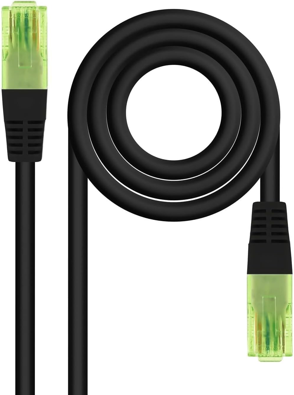 Cabo de Rede RJ45 UTP Nanocable 10.20.1403-BK Cat.6/ 3m/ Preto