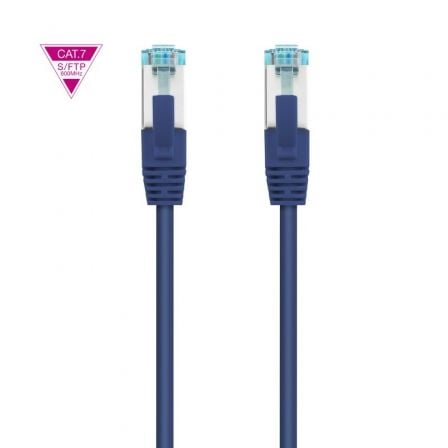 Cabo de Rede RJ45 Nano Cable SFTP Cat.7 10Gbps AWG26 1m Azul