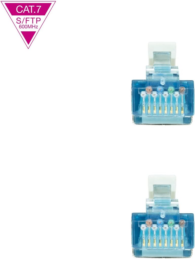 Cabo de Rede RJ45 SFTP Nanocable 10.20.1701-L150 Cat.7/ 1.5m/ Cinzento - Imagem 3