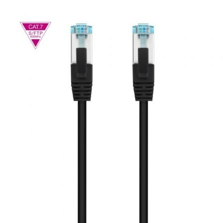 Cabo de Rede RJ45 SFTP Nanocable 10.20.1702-BK Cat.7/ 2m/ Preto