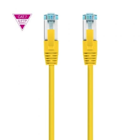 Cabo de Rede NANO CABLE RJ45 SFTP Categoria 7 AWG26 10Gbps 2m Amarelo
