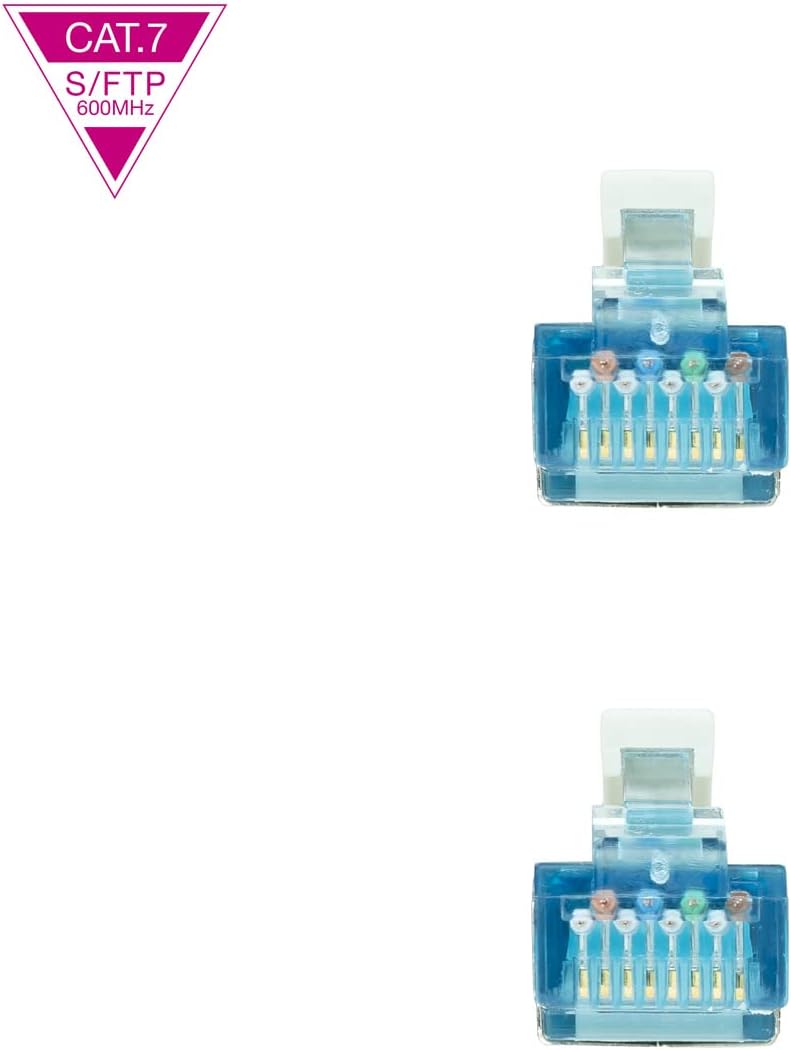 Cabo de Rede RJ45 SFTP Nanocable 10.20.1702 Cat.7/ 2m/ Cinzento - Imagem 4