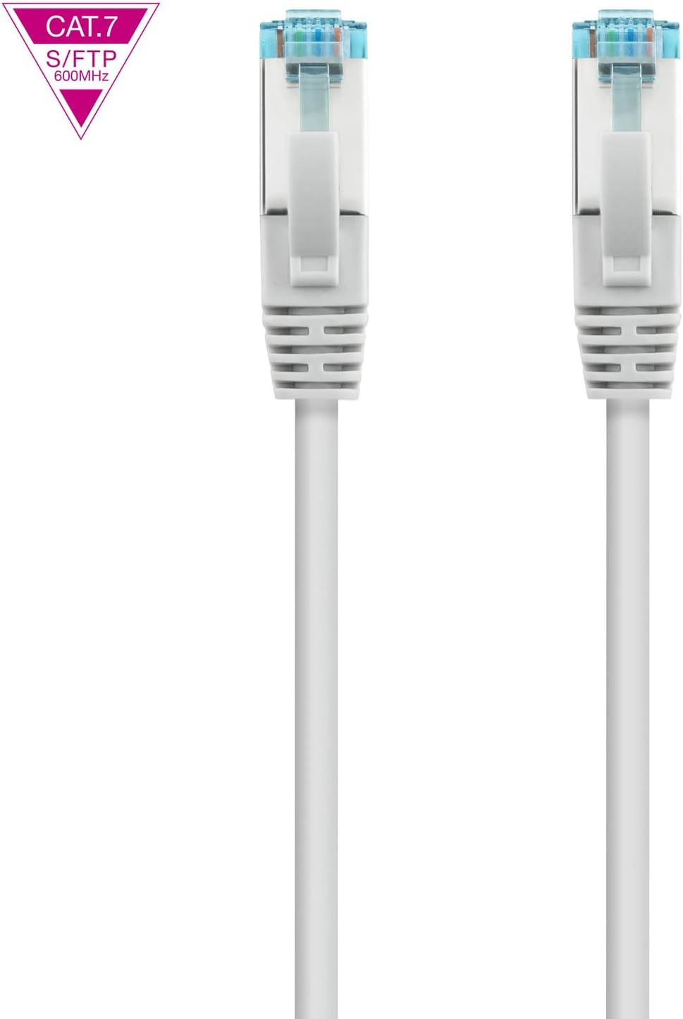 Cabo de Rede RJ45 SFTP Nanocable 10.20.1705 Cat.7/ 5m/ Cinzento - Imagem 2