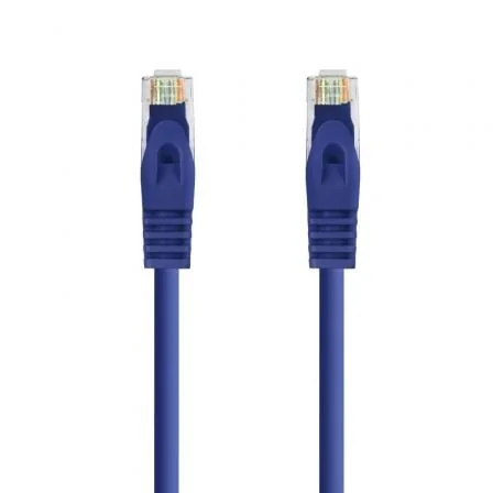 Cabo de Rede Nanocable RJ45 UTP Cat.6A LSZH 25cm AWG24 100% Cobre Cinzento