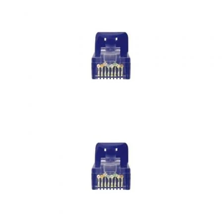 Cabo de Rede Nanocable RJ45 UTP Cat.6A LSZH 25cm AWG24 100% Cobre Cinzento - Imagem 3
