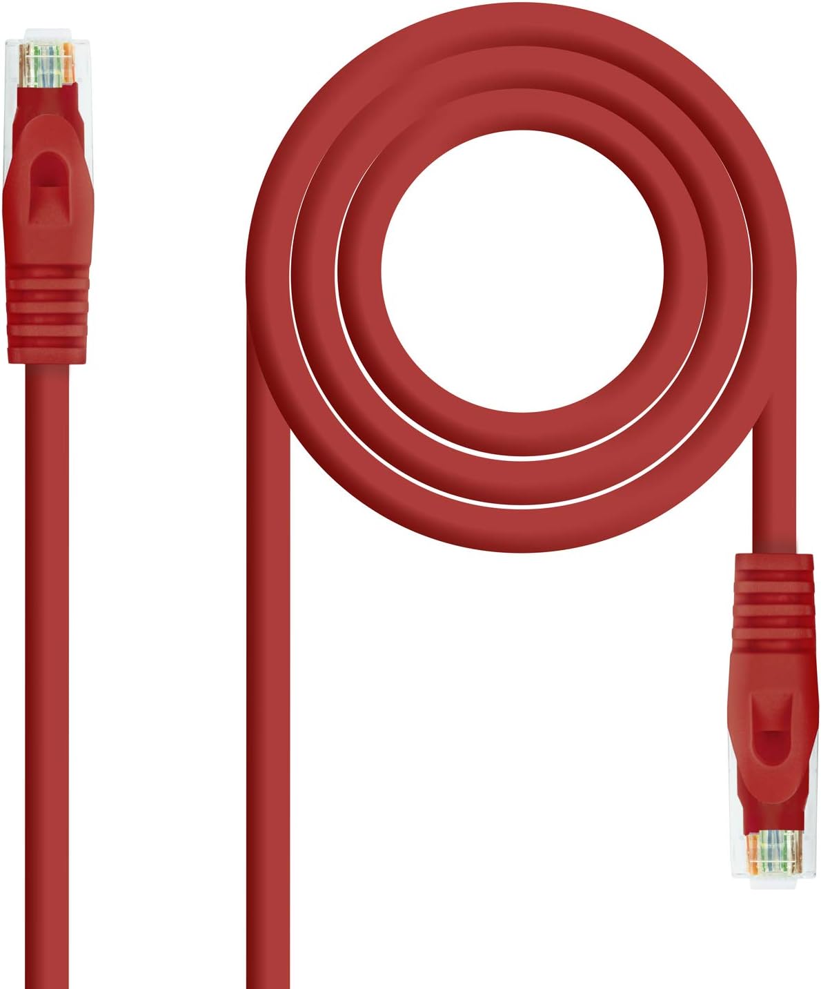 Cabo de Rede RJ45 UTP Nanocable 10.20.1805 Cat.6A/ 5m/ Cinzento