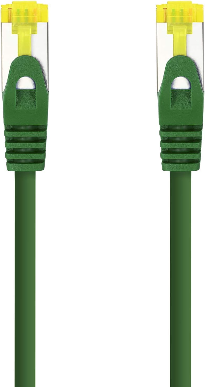 Cabo de Rede Nanocable Cat.6A SFTP LSZH AWG26 100% Cobre 25cm Verde - Imagem 2