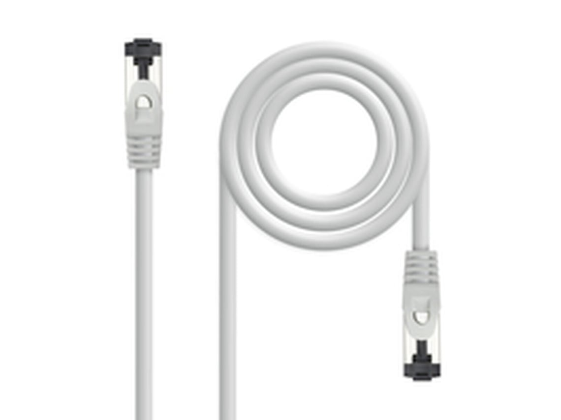 Cabo de Rede RJ45 SSTP Nanocable 10.20.2002 Cat.8.1/ 2m/ Cinzento - Imagem 3
