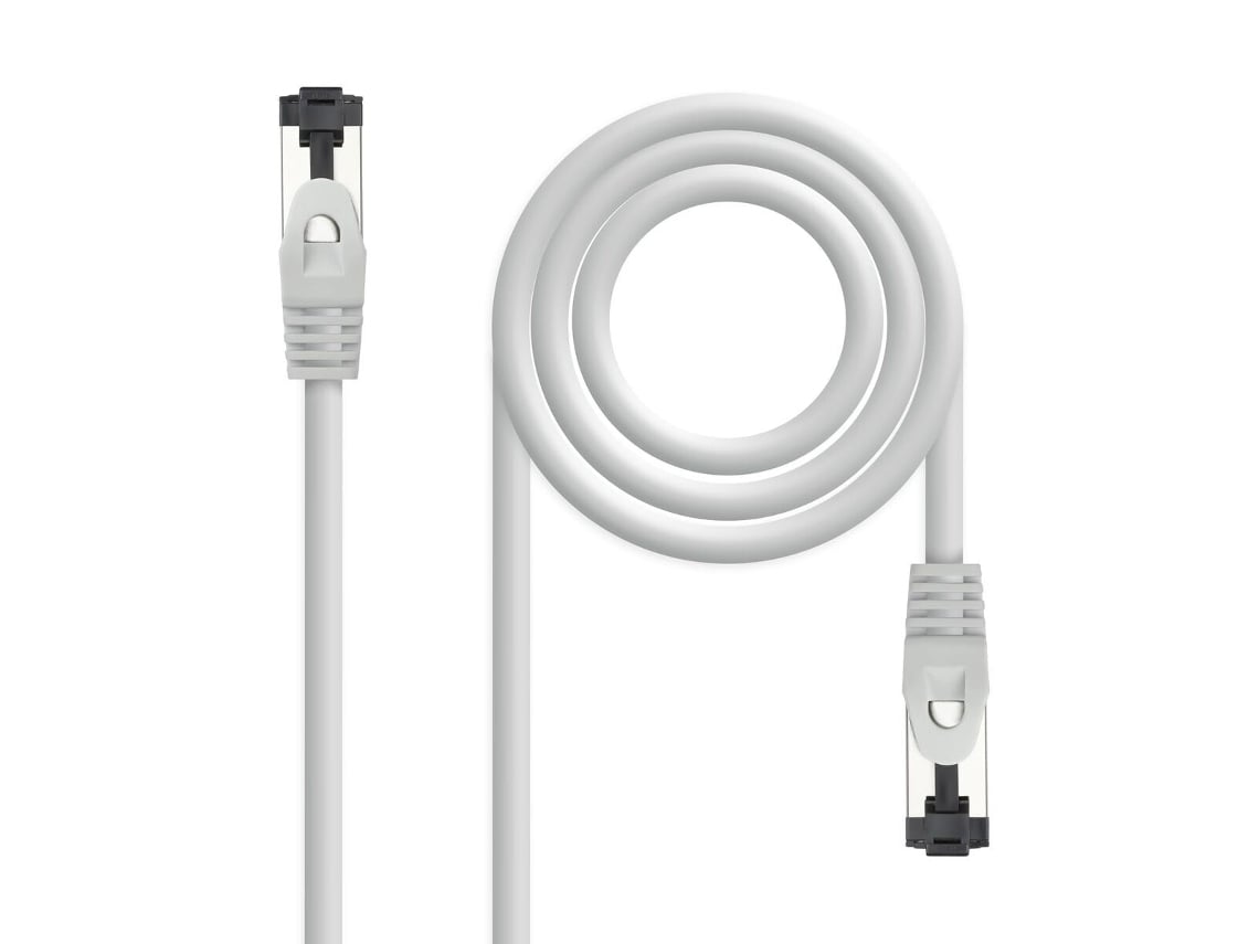 Cabo de Rede RJ45 SSTP Nanocable 10.20.2005 Cat.8.1/ 5m/ Cinzento - Imagem 4