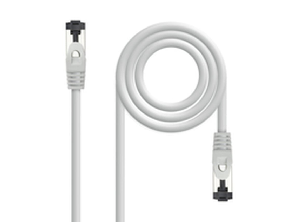 Cable de Rede RJ45 SSTP Nanocable 10.20.2007 Cat.8.1/ 7m/ Cinzento - Imagem 3