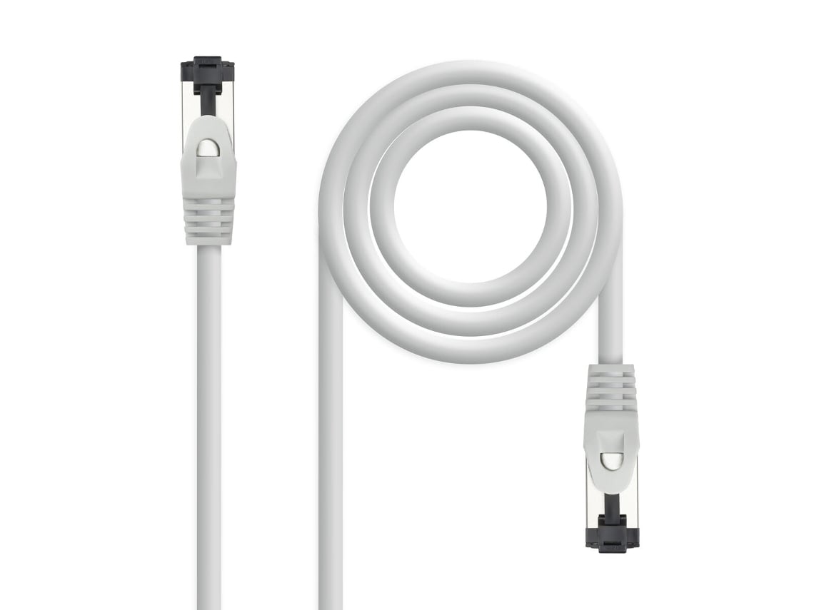 Cable de Rede RJ45 SSTP Nanocable 10.20.2007 Cat.8.1/ 7m/ Cinzento