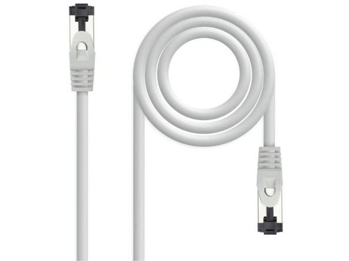Cable de Rede RJ45 SSTP Nanocable 10.20.2007 Cat.8.1/ 7m/ Cinzento - Imagem 2