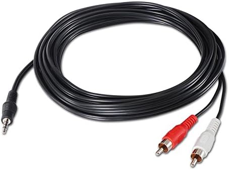 Cabo Estéreo Nanocable 10.24.0305/ Jack 3.5 Macho - 2x RCA Macho/ 5m/ Preto - Imagem 6