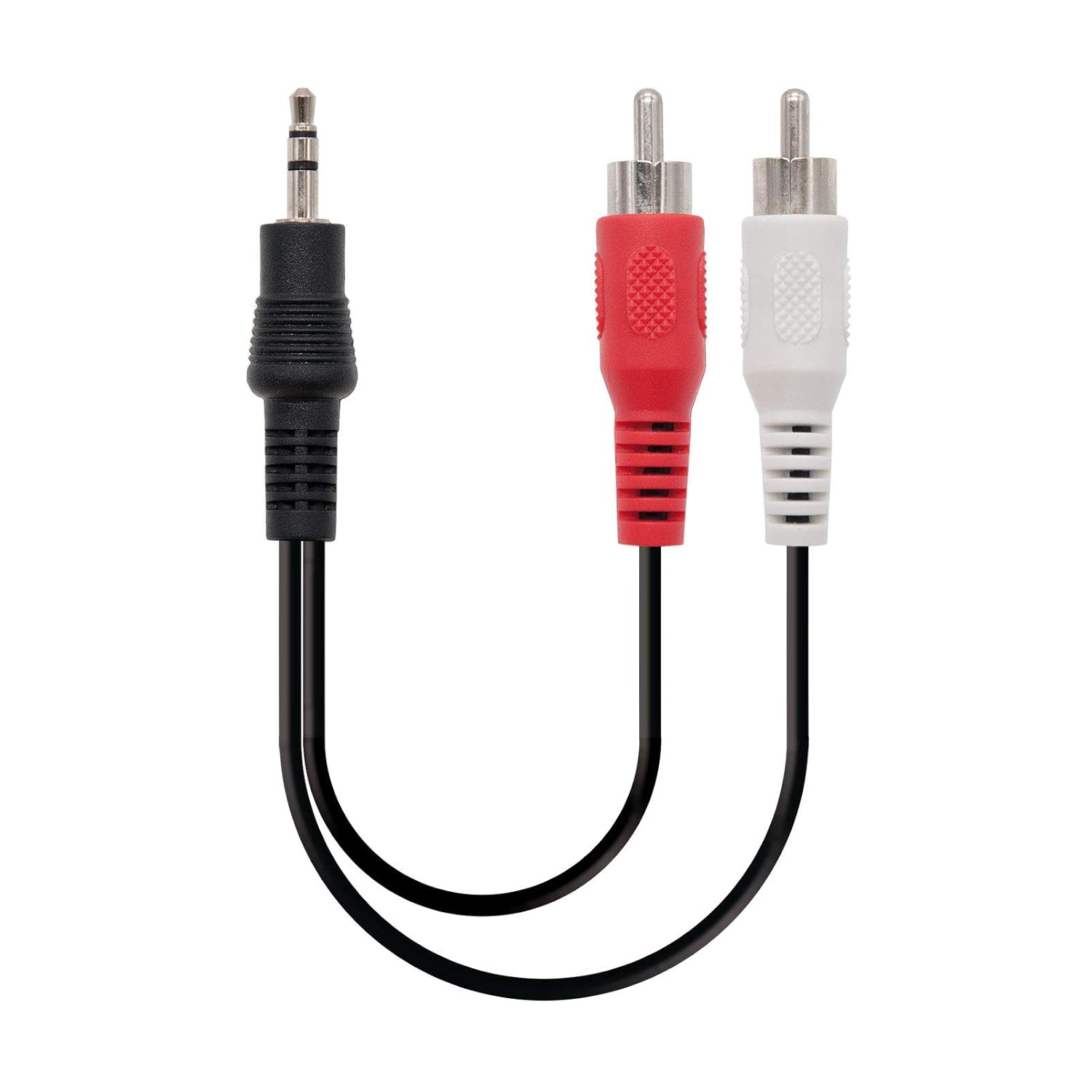 Cabo Estéreo Nanocable 10.24.0310/ Jack 3.5 Macho - 2x RCA Macho/ 10m/ Preto - Imagem 3