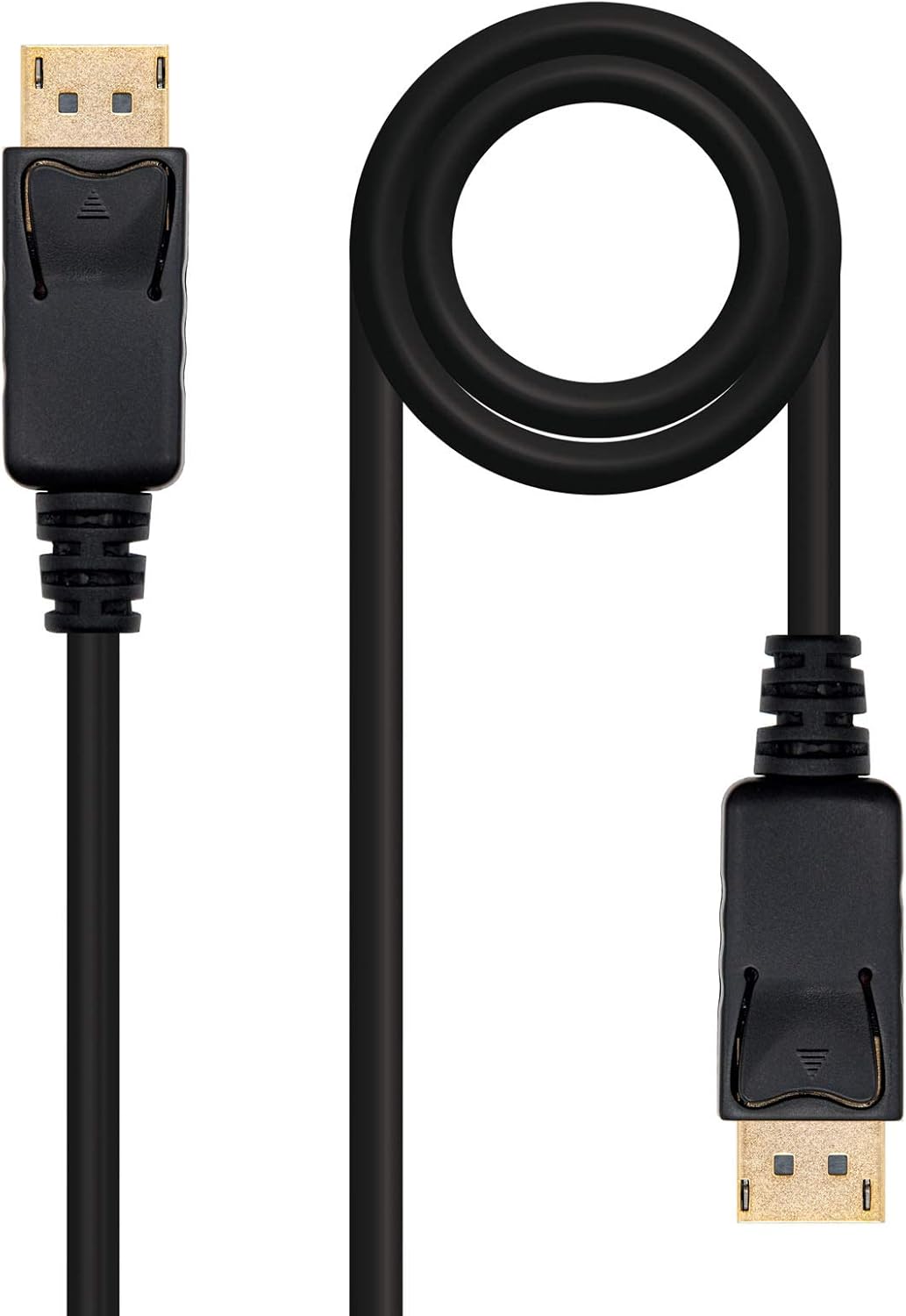 Cabo DisplayPort 1.2 4K Nanocable 10.15.2300/ DisplayPort Macho - DisplayPort Macho/ 50cm/ Preto