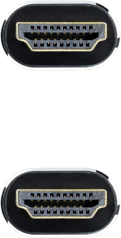 Cabo HDMI 2.1 8K Nanocable 10.15.8002/ HDMI Macho - HDMI Macho/ 2m/ Preto - Imagem 3