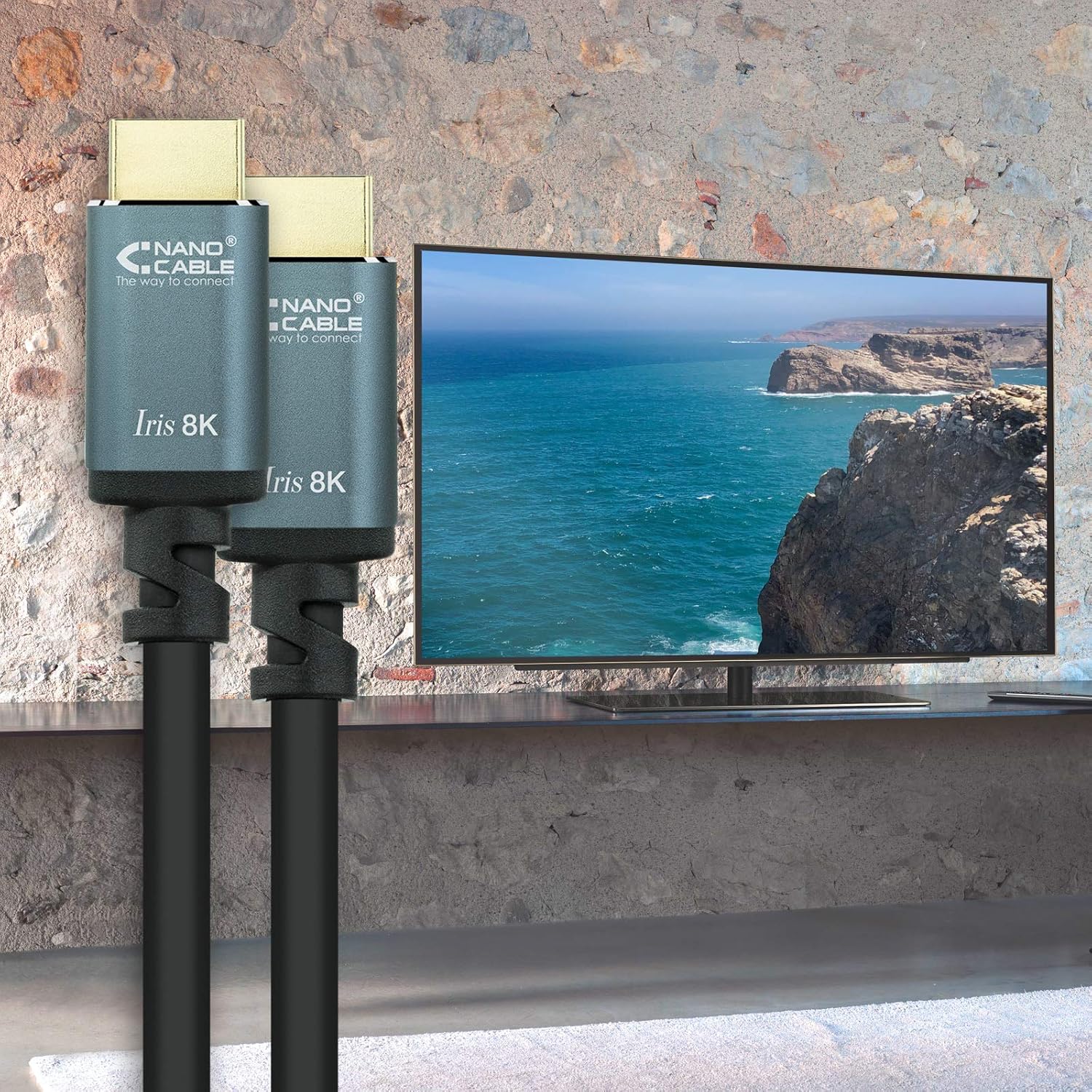 Cabo HDMI Nanocable 10.15.8003/ HDMI Macho - HDMI Macho/ 3m/ Preto - Imagem 5