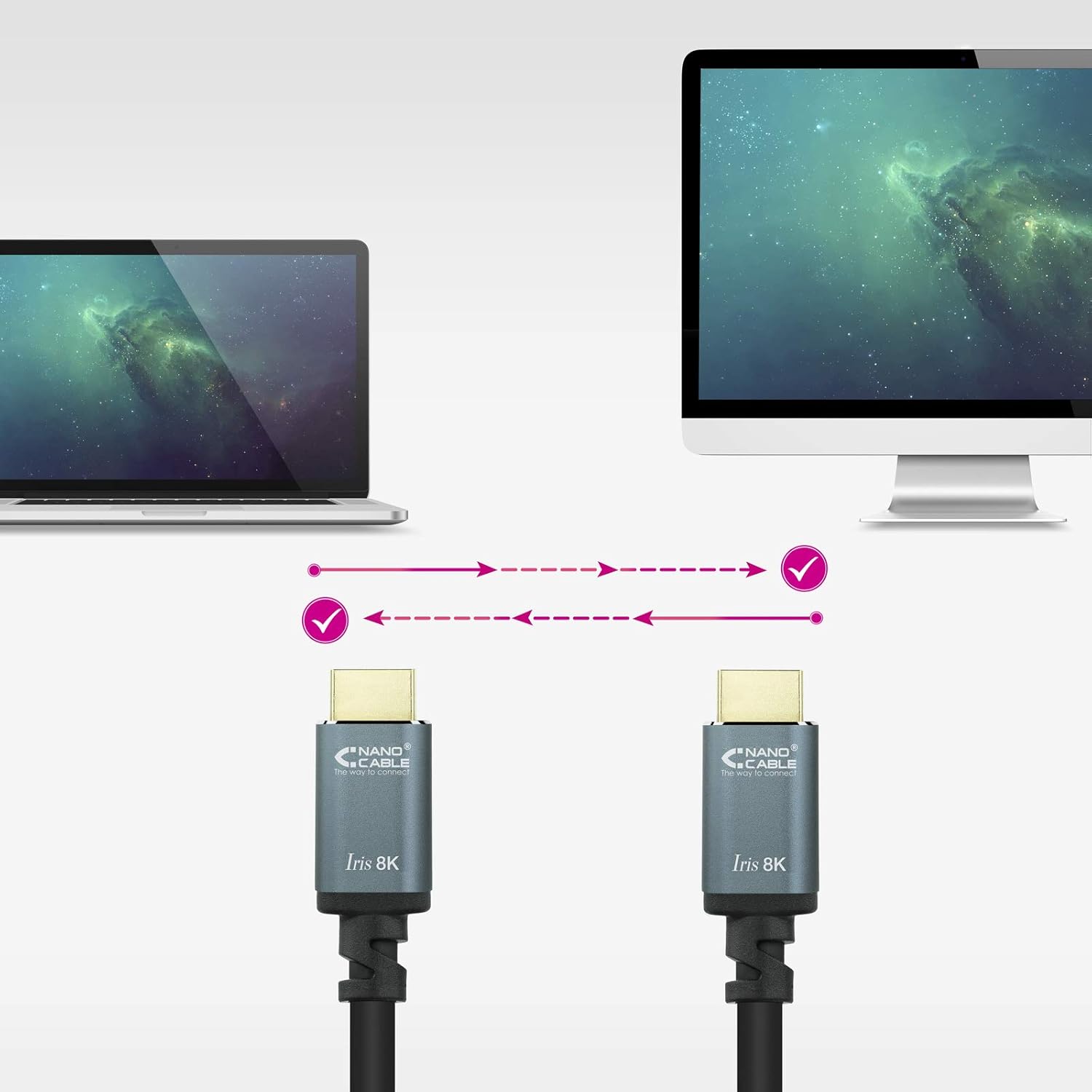 Cabo HDMI Nanocable 10.15.8003/ HDMI Macho - HDMI Macho/ 3m/ Preto - Imagem 4