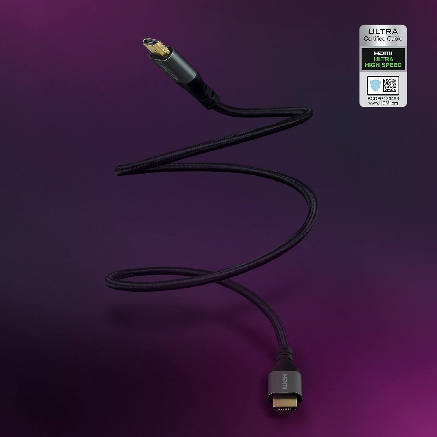 Cabo HDMI 2.1 8K Nanocable 10.15.8102/ HDMI Macho - HDMI Macho/ 2m/ Certificado/ Preto - Imagem 6