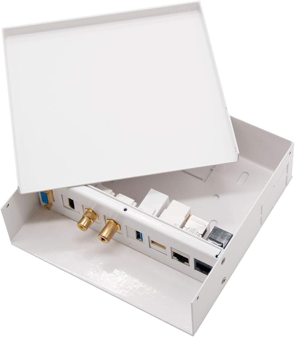 Caixa de Conexões Nanocable 10.35.0003/ VGA - HDMI - Jack 3.5 - RCA - USB 3.0 - USB 2.0 - 2x RJ45 - Imagem 10