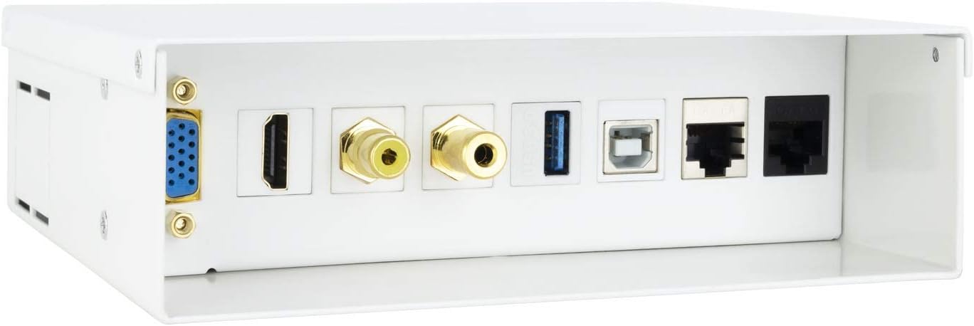 Caixa de Conexões Nanocable 10.35.0003/ VGA - HDMI - Jack 3.5 - RCA - USB 3.0 - USB 2.0 - 2x RJ45 - Imagem 8