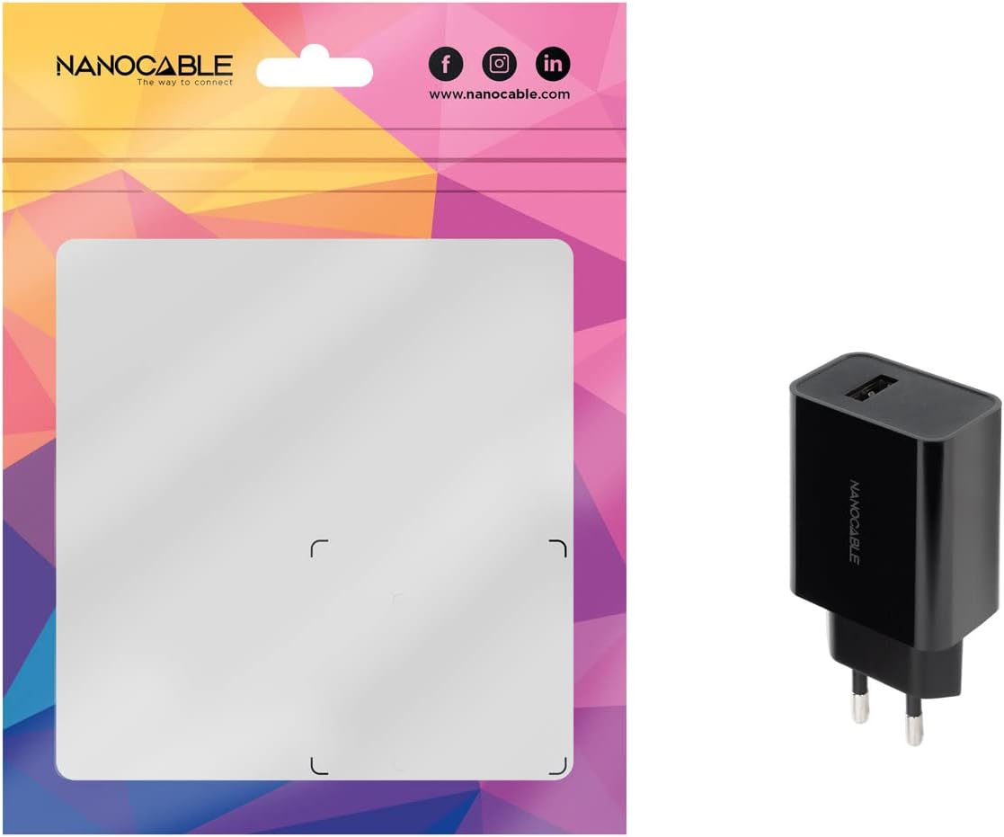 Carregador de Parede Nanocable 10.10.2004/ 1xUSB/ 10W/ Preto - Imagem 5