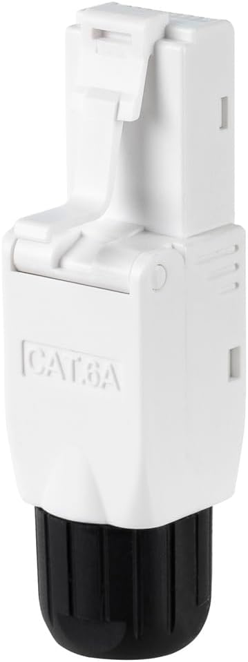 Conector RJ45 UTP Nanocable 10.21.0601/ Cat.6A/ Auto Crimpável/ 10 unidades