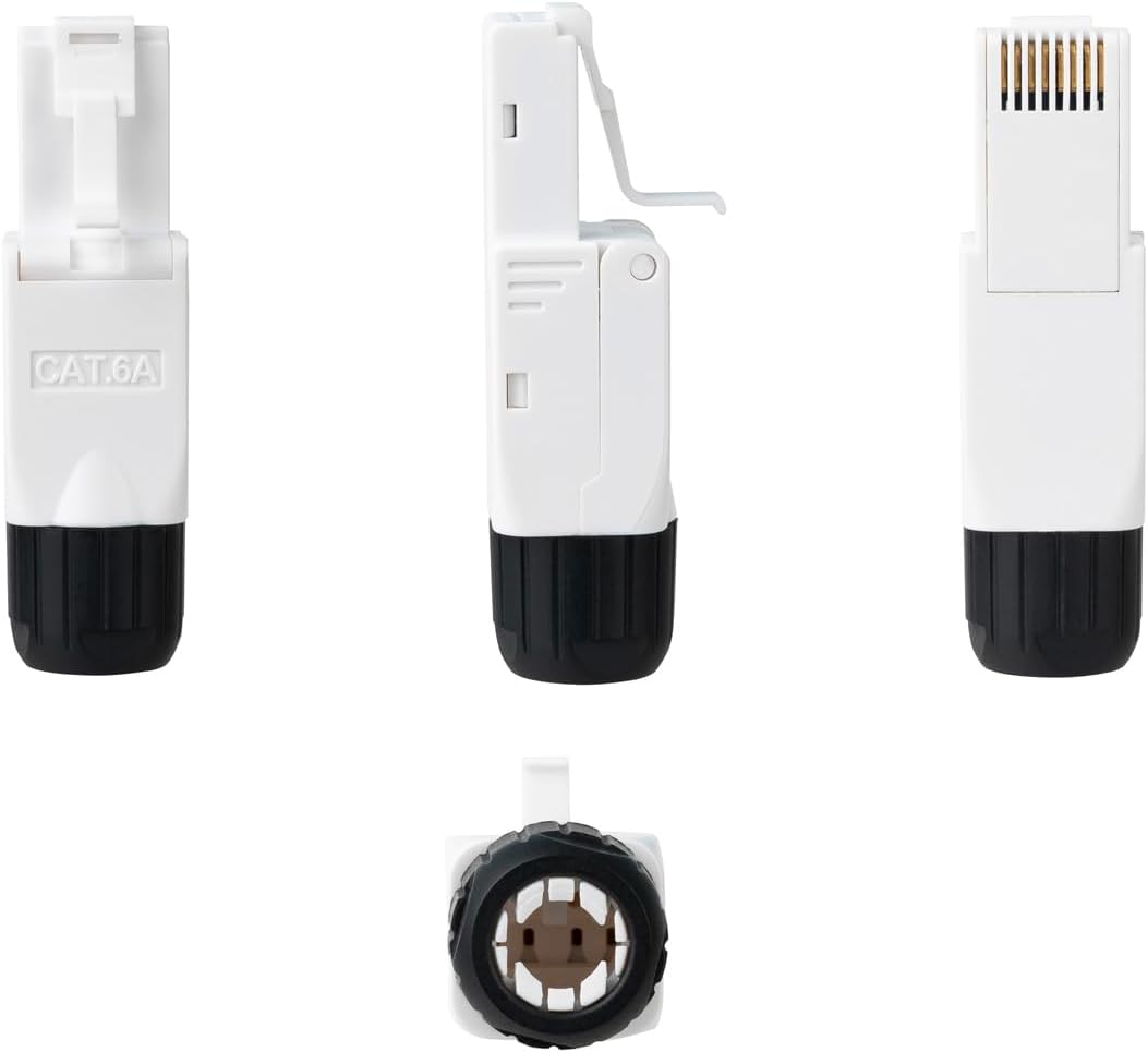 Conector RJ45 UTP Nanocable 10.21.0601/ Cat.6A/ Auto Crimpável/ 10 unidades - Imagem 7