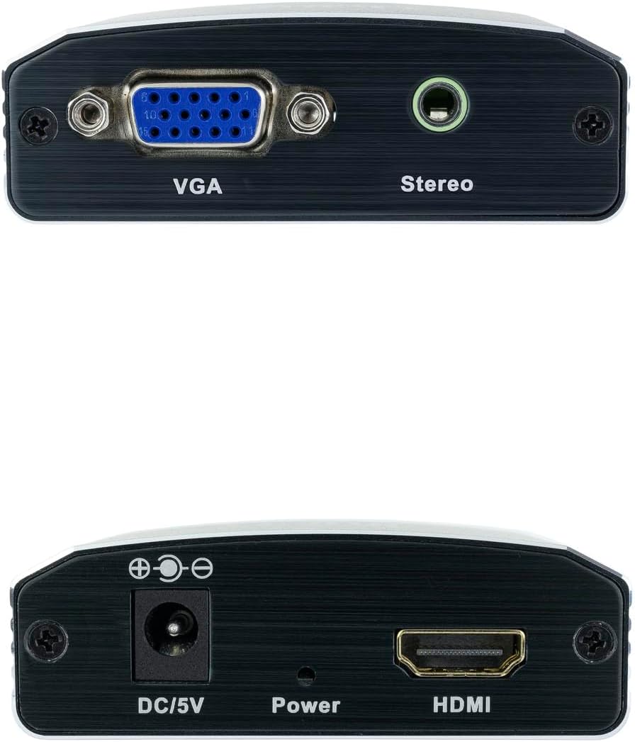 Conversor Nanocable 10.16.2101-BK/ HDMI Fêmea - VGA Fêmea/ Jack 3.5 Fêmea/ 15cm/ Preto - Imagem 5