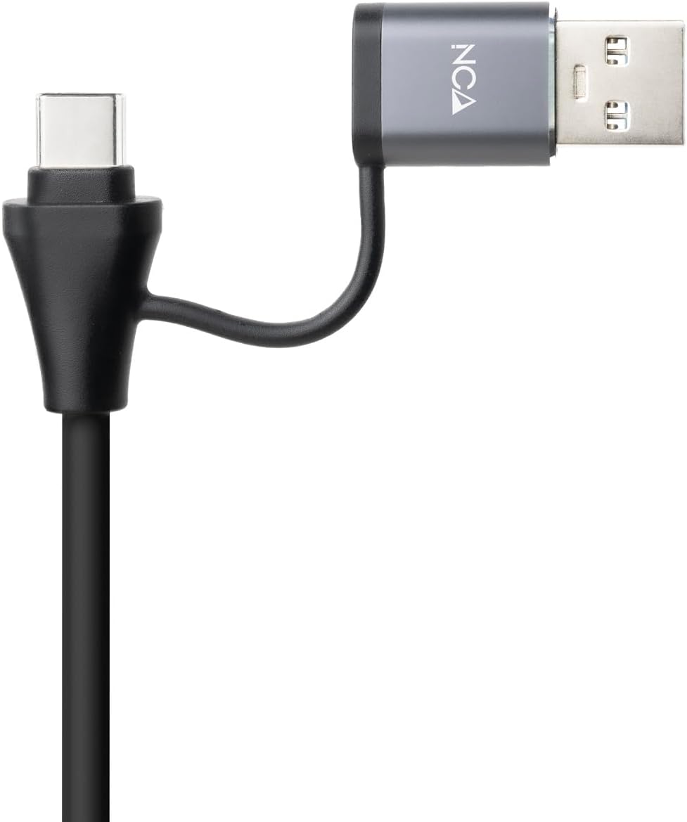 Hub USB + USB Tipo-C 3.0 Nanocable 10.03.0412/ 3xUSB/ 1xRJ45/ Cinzento - Imagem 3
