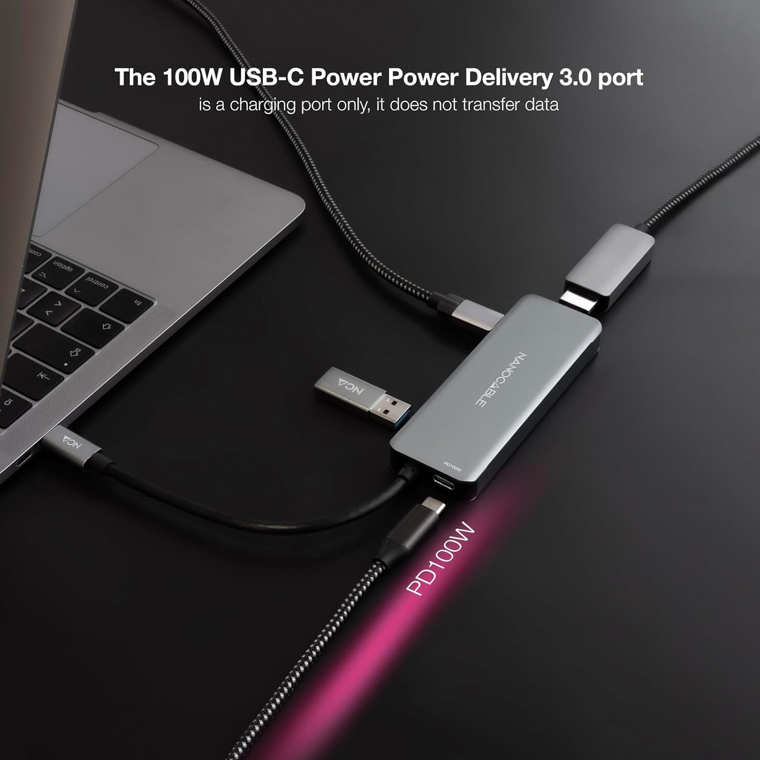 Docking Tipo-C Nanocable 10.16.1006/ 2xUSB/ 1xHDMI 4K/ 2xUSB Tipo-C/ 1xUSB Tipo-C PD - Imagem 4