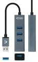 Hub USB 3.0 Nanocable 10.16.4402/ 4xUSB/ Cinzento - Imagem 3